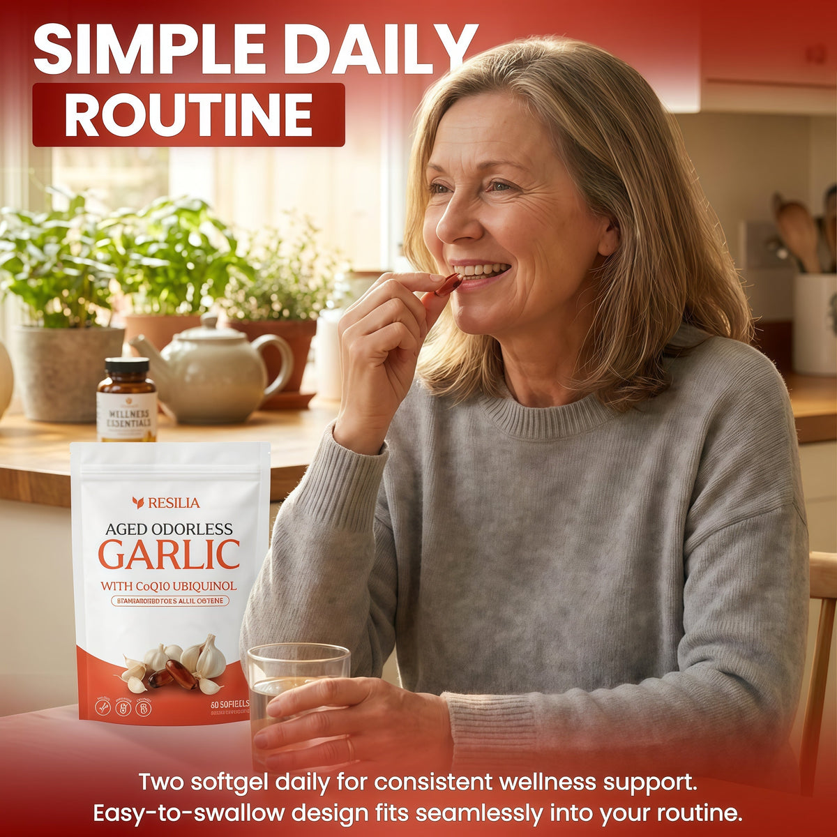 Resilia Aged Odorless Garlic