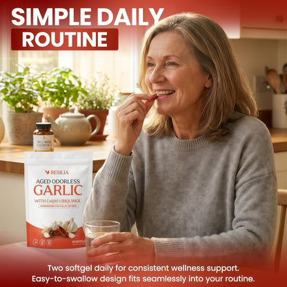 Resilia Aged Odorless Garlic