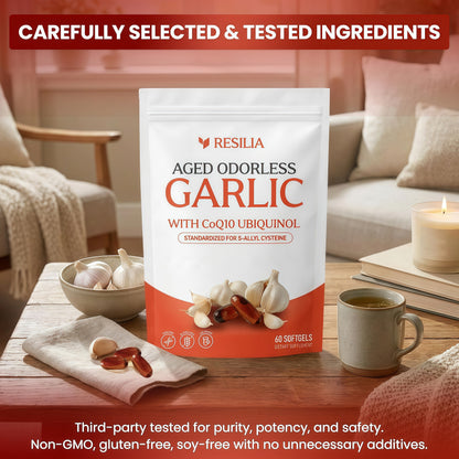 Resilia Aged Odorless Garlic